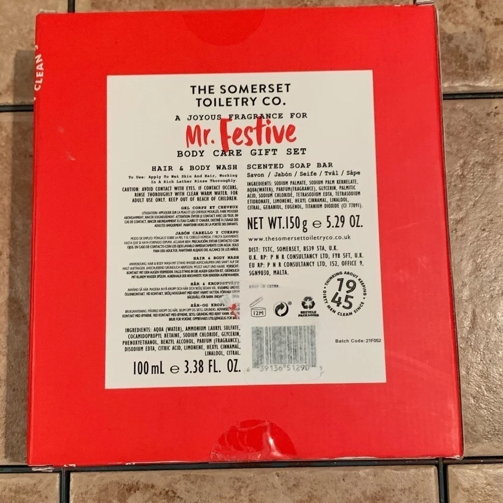 Mr. Perfect and Friends Body Care Gift Set NEW